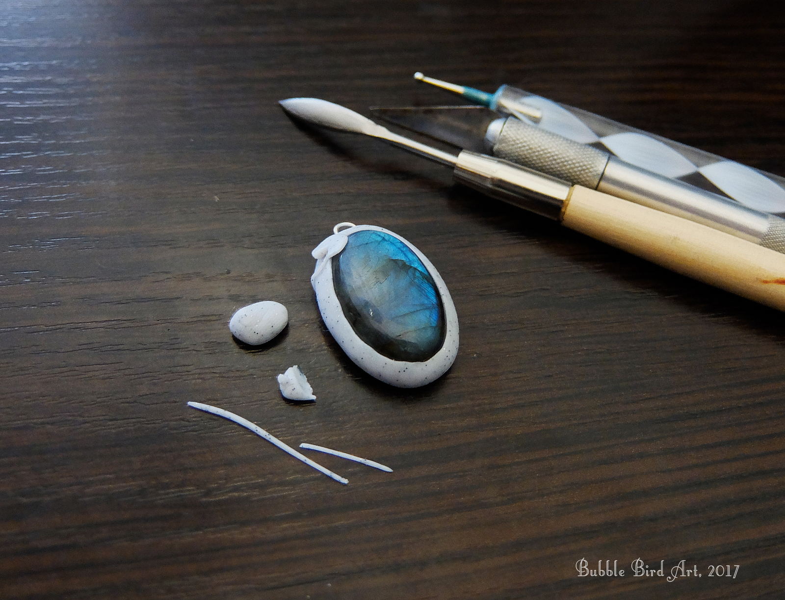 Making jewelry from polymer clay and copper - My, Needlework with process, Electroplating, Polymer clay, Decoration, Handmade, My, Copper, Longpost