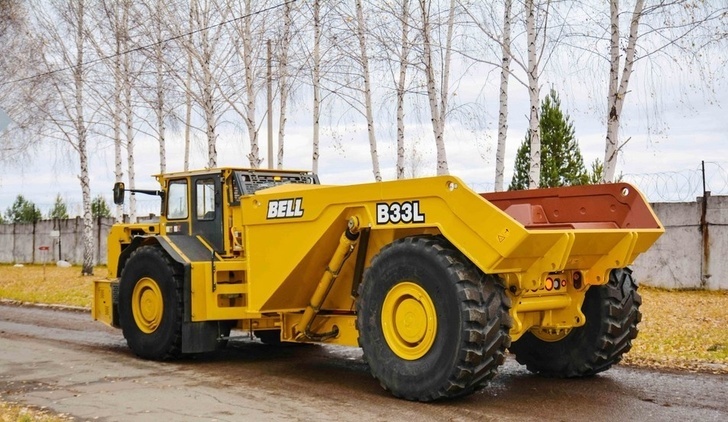 NEFAZ assembled the first BELL B33L underground dump truck - To live in Russia, Dump truck, , Longpost, Technics