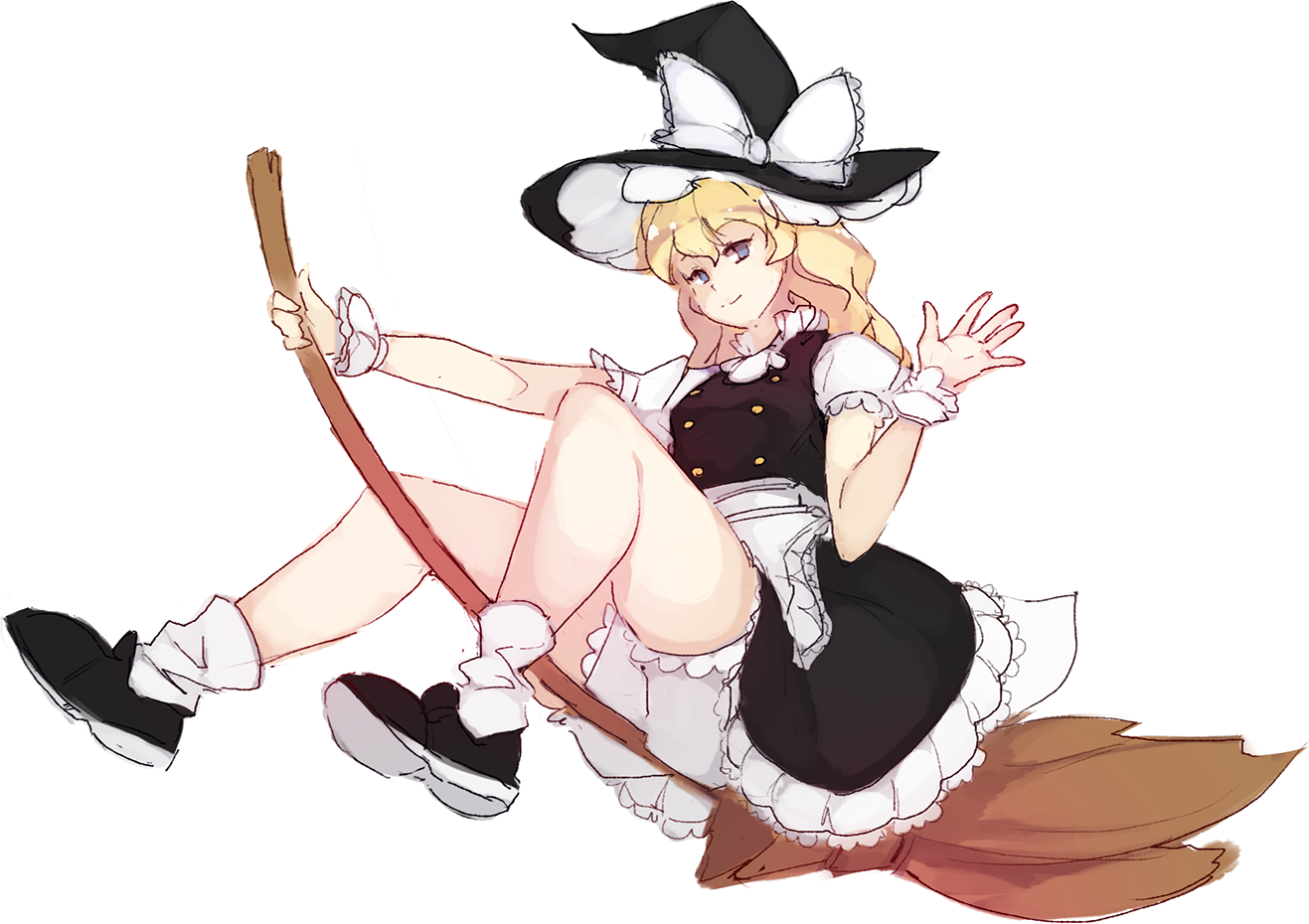 Witch Lilly - Digital drawing, Anime, Lilly satou, Katawa shoujo, Visual novel, Rtil