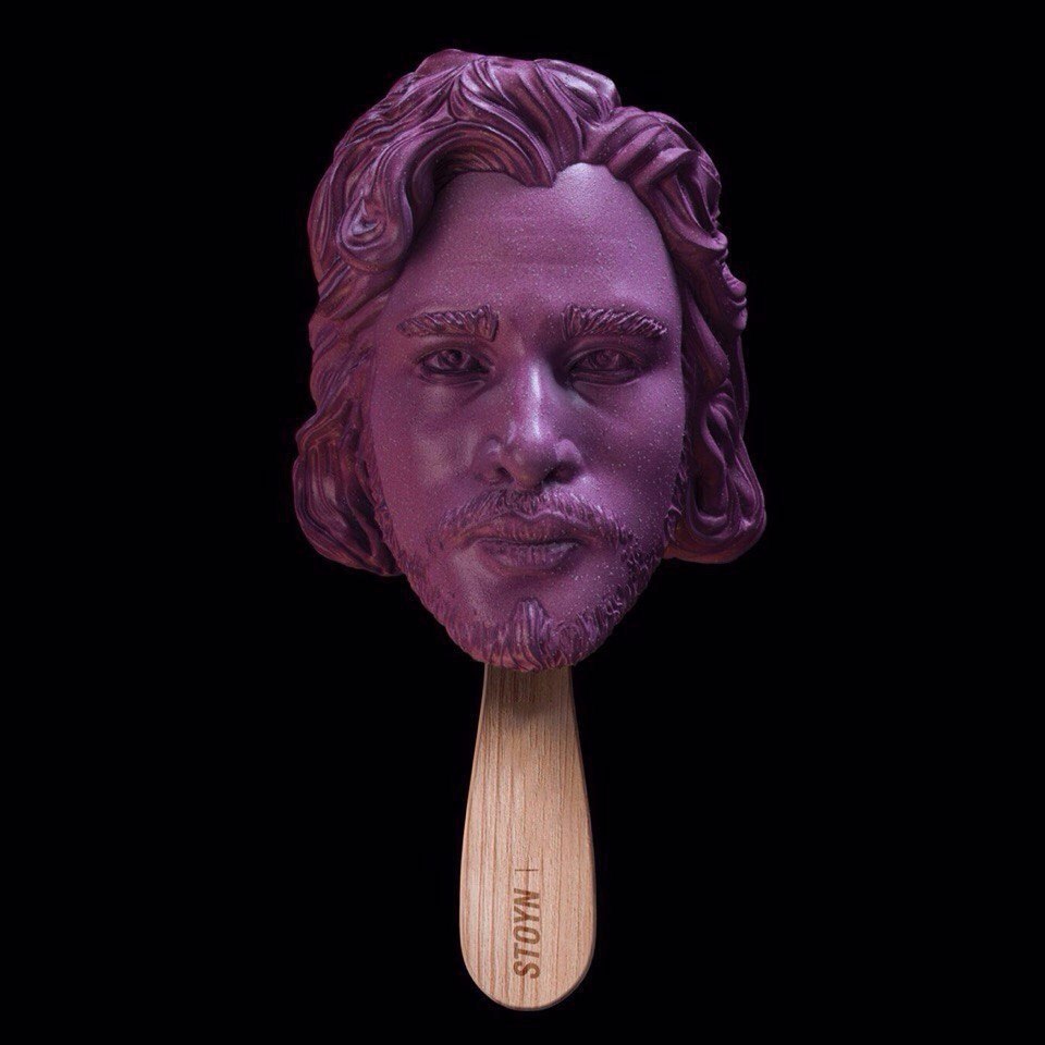 Chocolate Jon Snow - Game of Thrones, Jon Snow, Ice cream