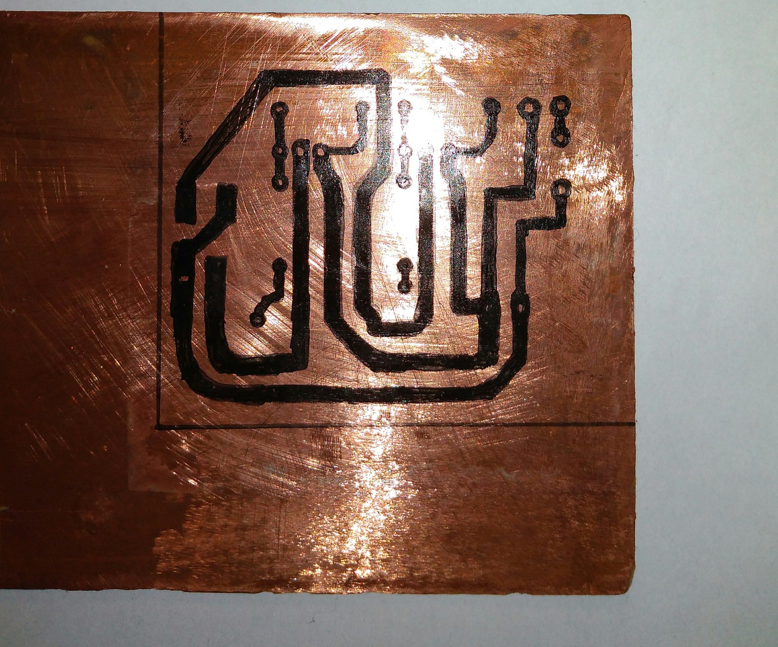 How I etched the printed circuit board. - My, Loot, Electronics, Longpost