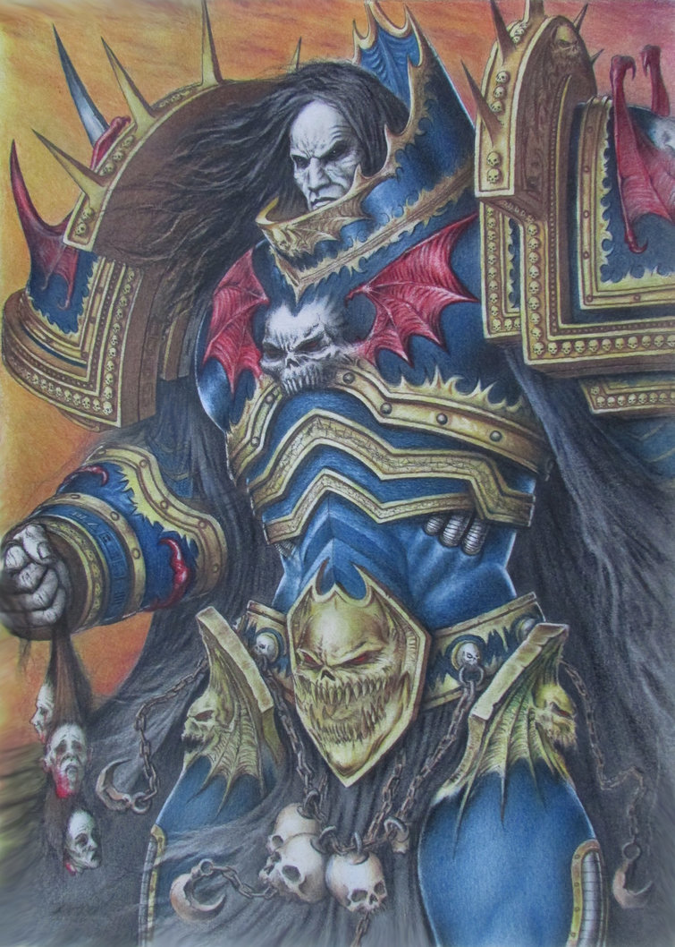 Works by David-Severeide - Warhammer 40k, Warhammer, Primarchs, , Wh Art, Longpost