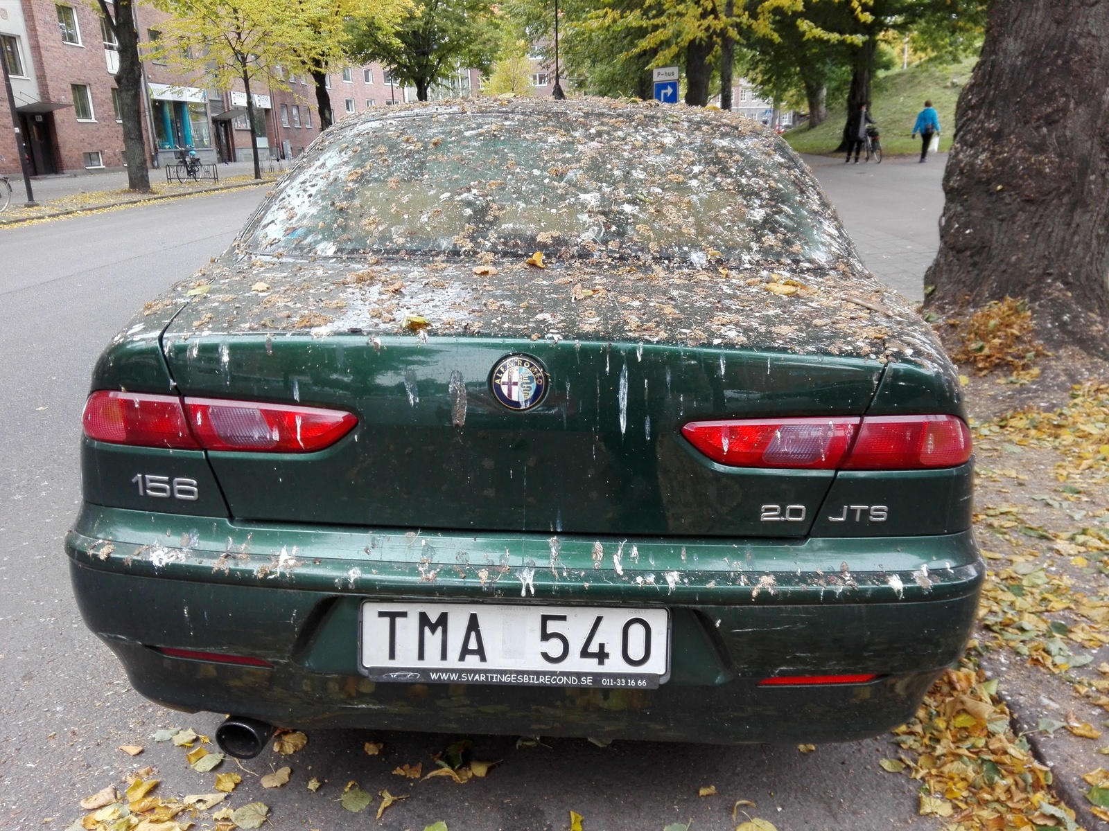 Самый обосраный автомобиль Швеции | Пикабу