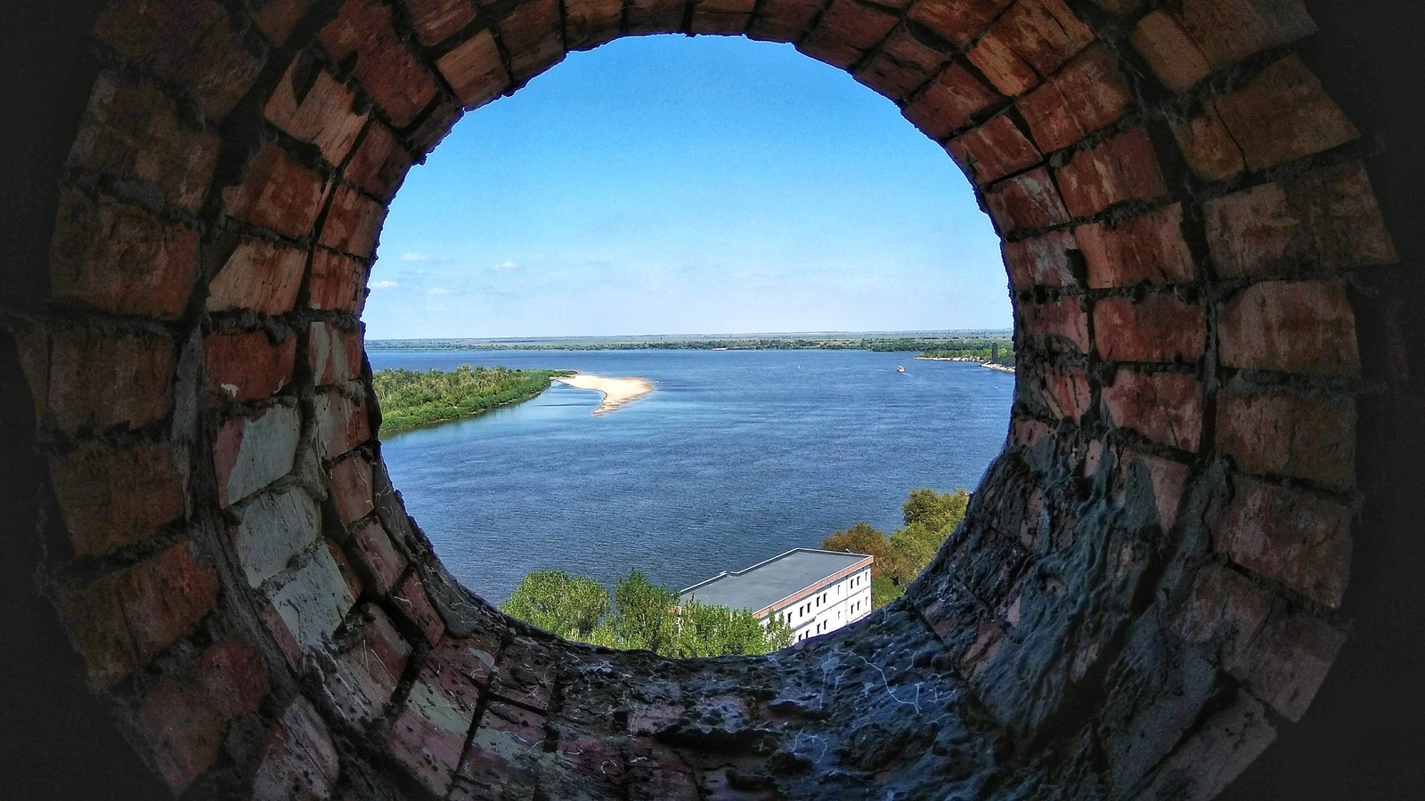 Astrakhan - Volga, Astrakhan, Window, Volga river