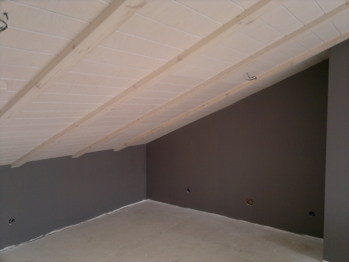 Loft style plywood - My, Life hack, Repair of apartments, Attic, Loft, Longpost