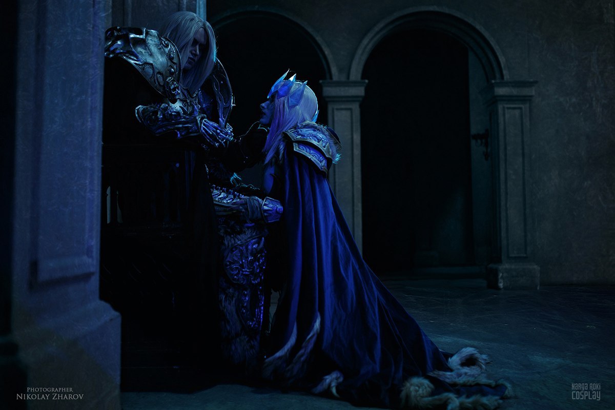 Arthas and Frost Lich Jaina от lifestream - Косплей, Blizzard, Артас Менетил, Джайна Праудмур, Frost Lich Jaina, Aoki, Narga, Lifestream, Длиннопост