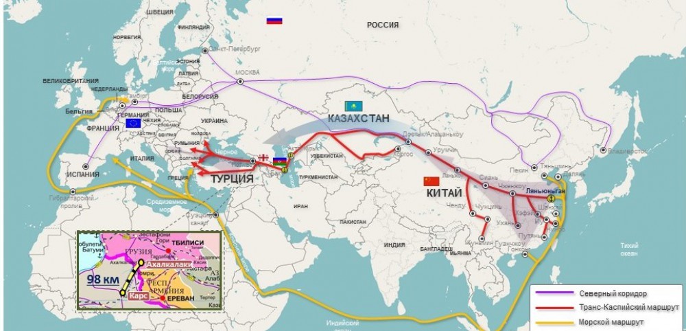 Kazakhstan has broken a window to Europe - Kazakhstan, Azerbaijan, Georgia, Turkey, China, news, Silk Road, Video