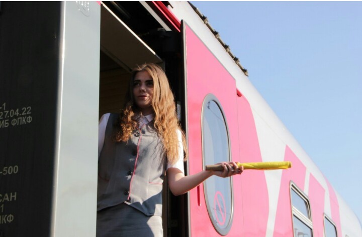 Girls and everyday life (workers and passengers of Russian Railways) - Girls, Routine, Its own atmosphere, Russian Railways, Longpost