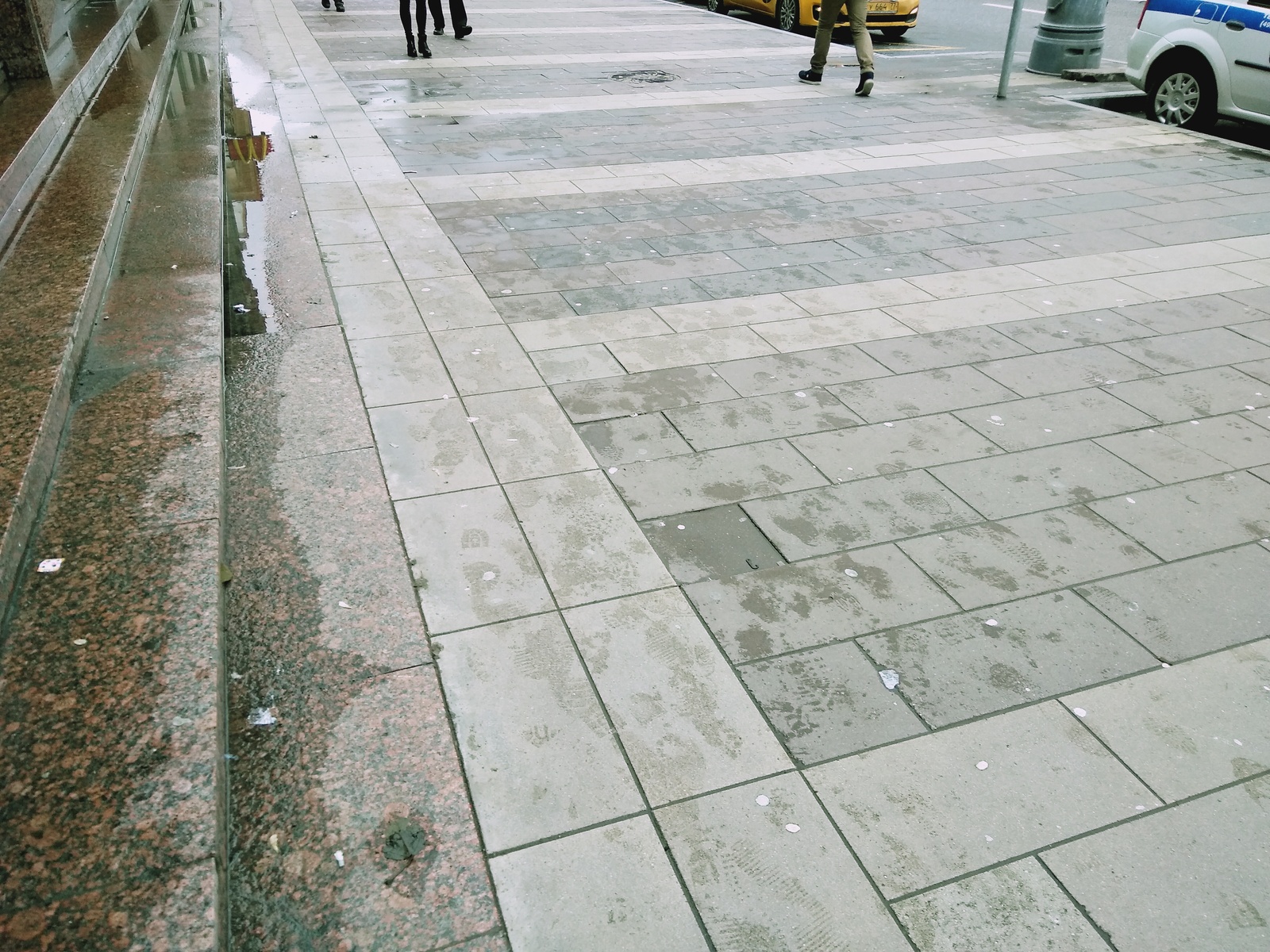 Moscow and Muscovites - My, Garbage, Beautification, Nonhumans, Cattle, Gum, My, Capital, Longpost