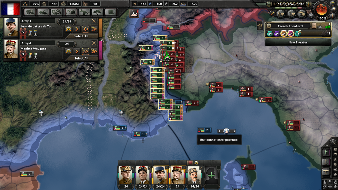 My adventures in VE Day 4, or how I survived for France - My, My, Hearts of Iron IV, Longpost