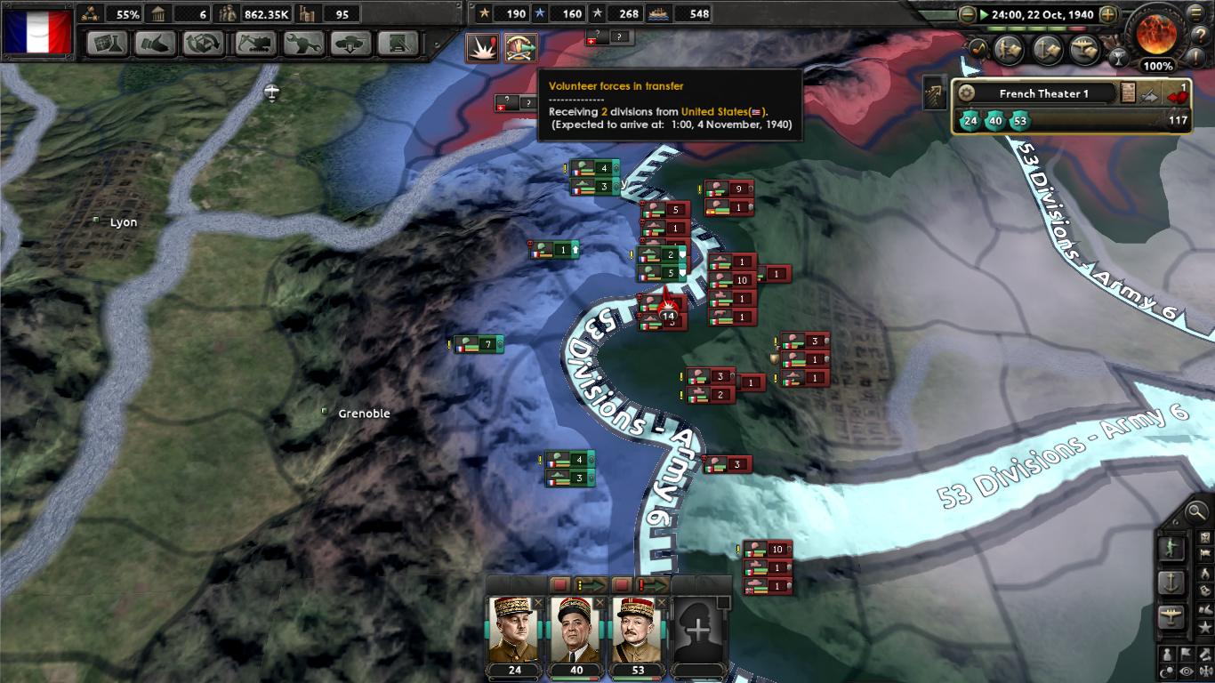 My adventures in VE Day 4, or how I survived for France - My, My, Hearts of Iron IV, Longpost