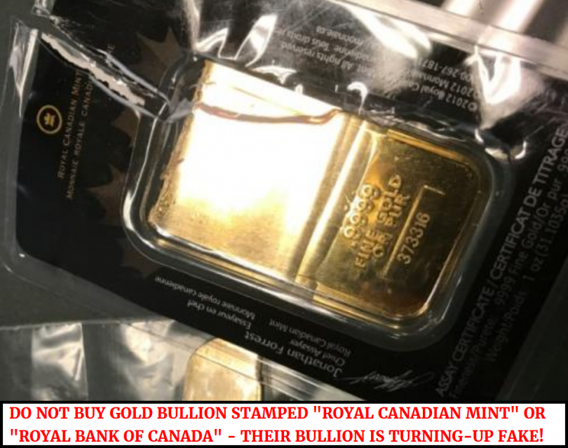 Gold bar certified by the Royal Canadian Mint turned out to be counterfeit - Longpost, Question, Humor, Fraud, Bank, Theft, What a twist, Gold