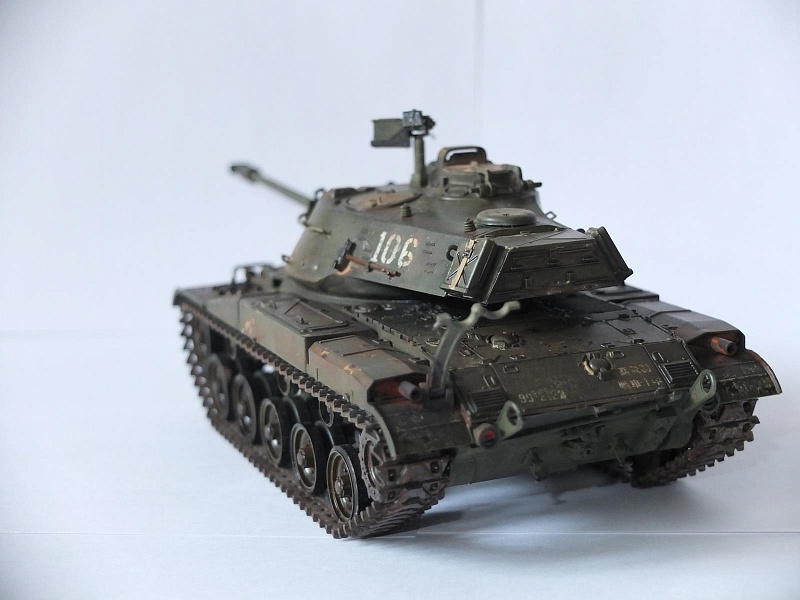 M-41 Walker Buldog - My, Stand modeling, Tanks, My, Longpost