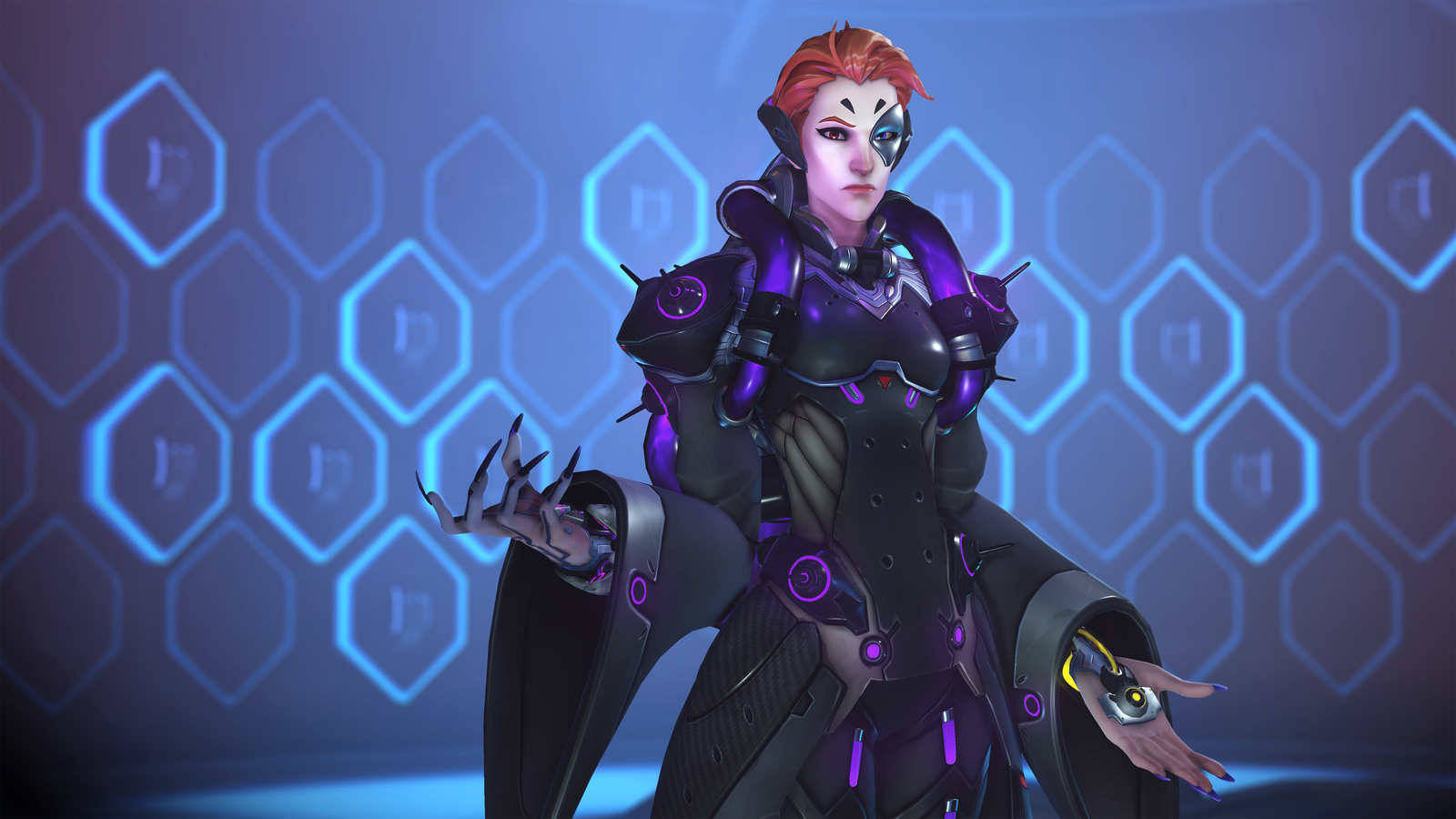 Мойра, новый персонаж поддержки Overwatch - Overwatch, Moira, Персонажи, Blizzard, Скриншот, Длиннопост