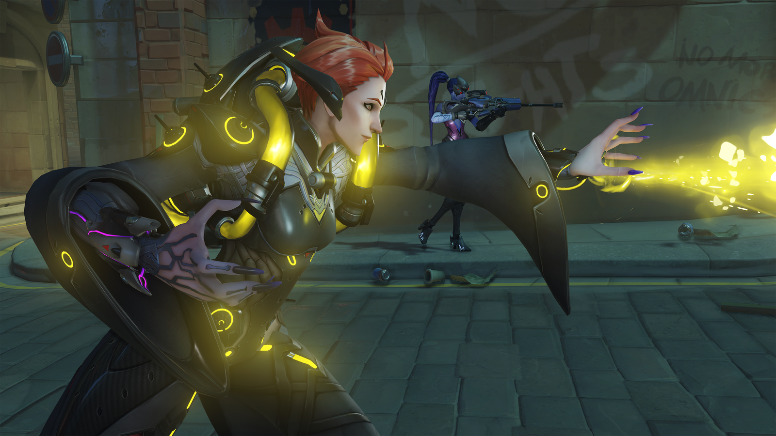 Мойра, новый персонаж поддержки Overwatch - Overwatch, Moira, Персонажи, Blizzard, Скриншот, Длиннопост