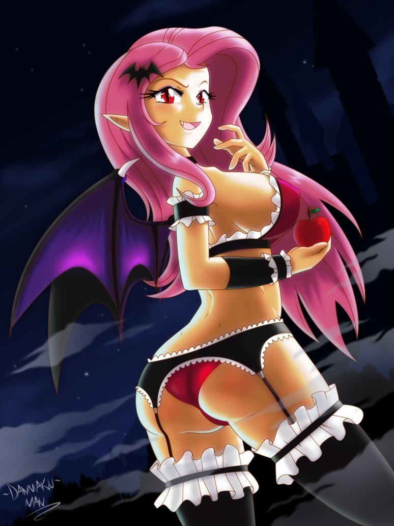 Flutterbat - NSFW, Deviantart, Art, Drawing, Humanization, MLP Suggestive, Danmakuman