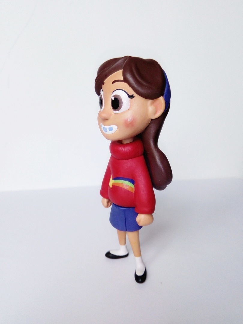 Gravity falls | Mabel - My, Gravity falls, Mabel, Figurine, Sculpture, Cartoons, Longpost, Mabel pines, Figurines