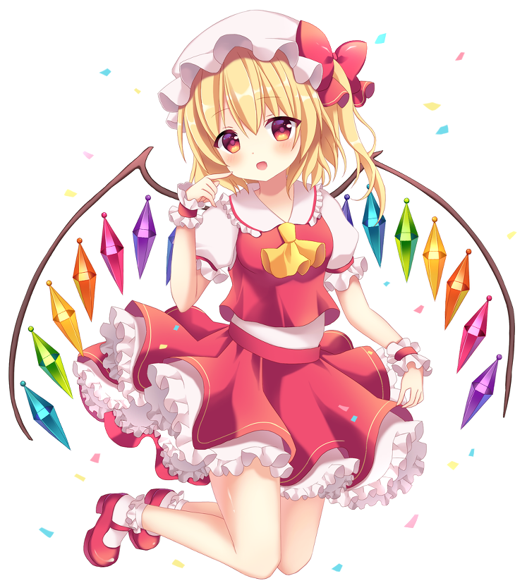 Аниме Арт) - Моё, Аниме, Арт, Anime Art, Flandre Scarlet