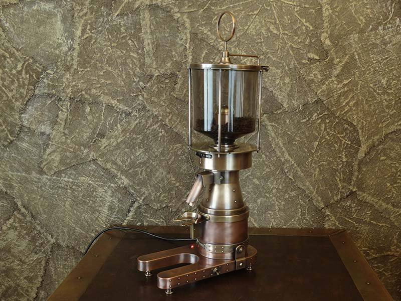 Steampunk coffee grinder - My, Coffee grinder, Copper, With your own hands, Craft, Longpost, Steampunk