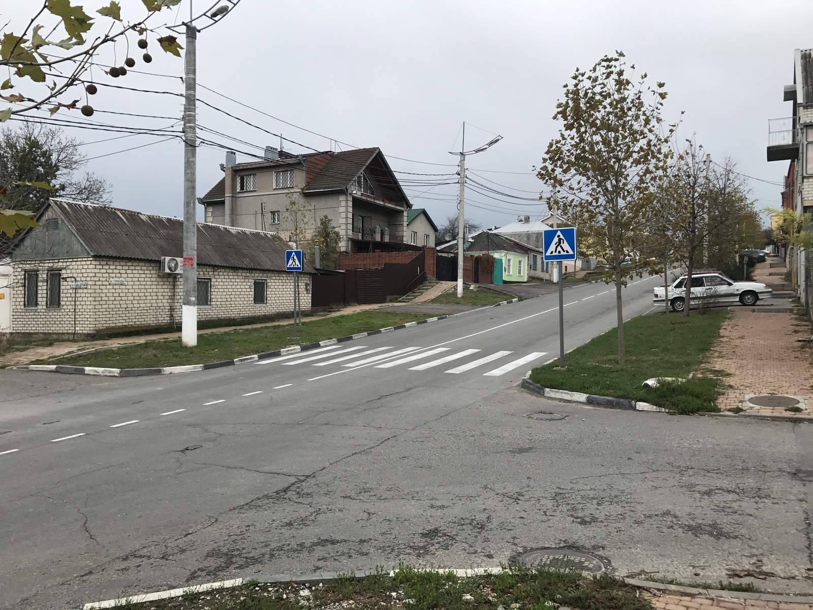 This is how pedestrians are taken care of in Novorossiysk - My, Crosswalk, Novorossiysk, Longpost