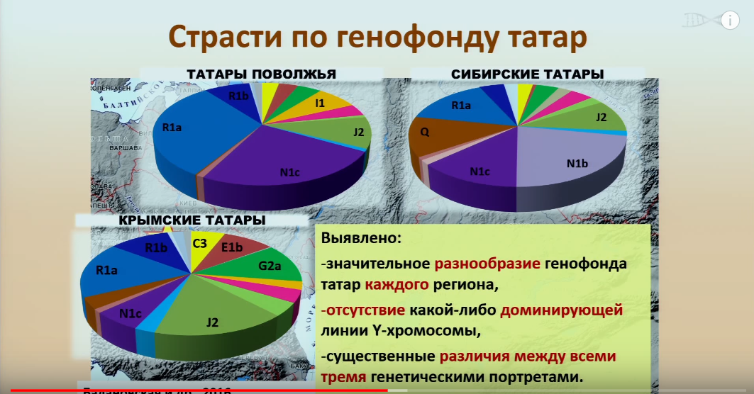 Прошелся по русским и татарам: выступление генетика Балановского - Популяционная генетика, Русские, Татары, Генофонд, Мифы, Народ, Длиннопост