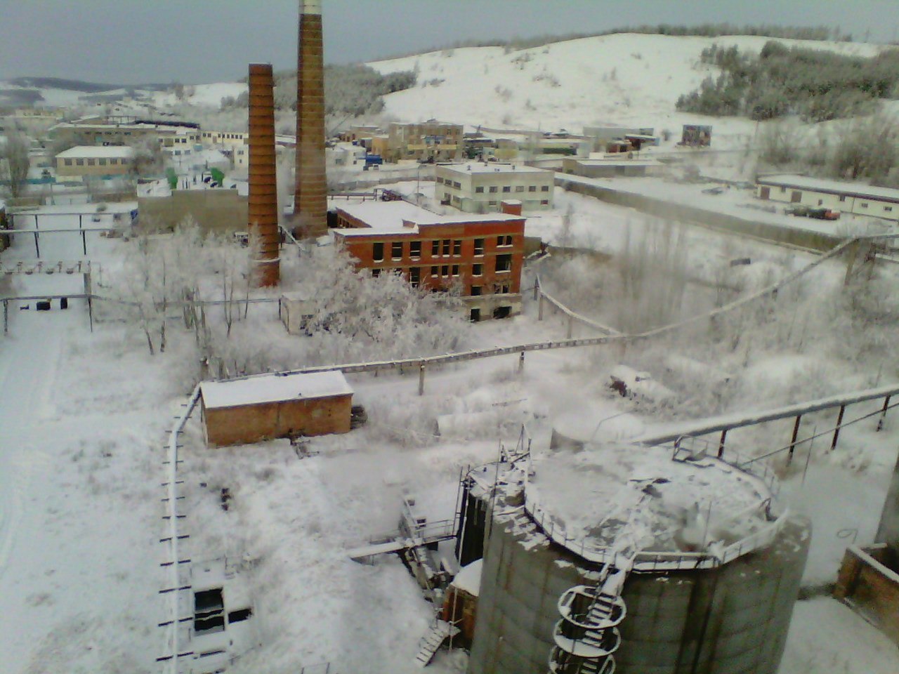 Concrete goods, Uchaly, Bashkiria - My, Precast concrete, Uchily, Bashkortostan, Abandoned, Winter, Longpost