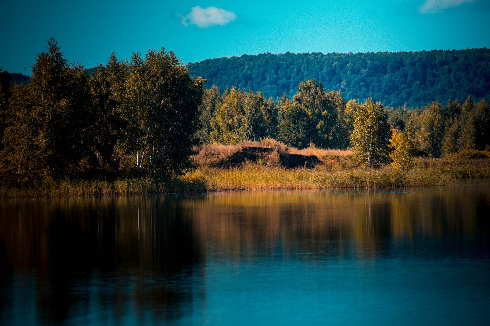 River Kama res. - My, Tatarstan, River, Autumn