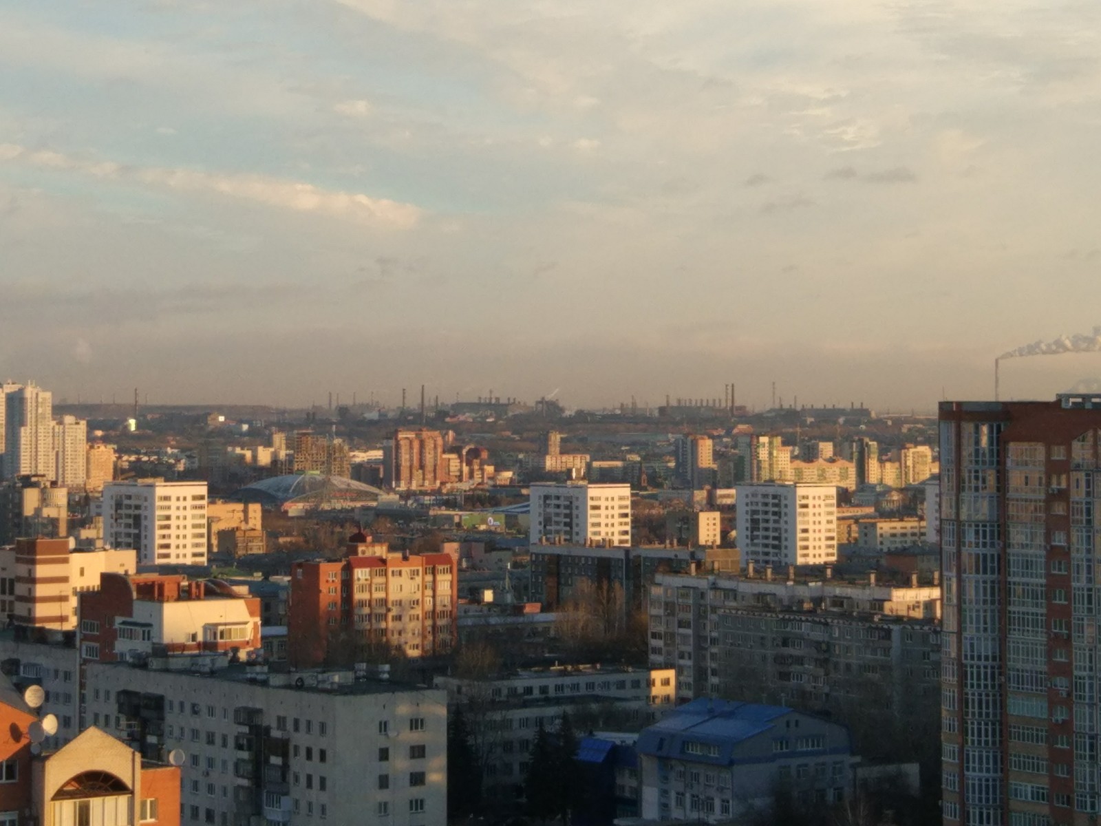 Sky of Chelyabinsk [ November 8, 2017 ] - My, Chelyabinsk, Air, Smog, Longpost