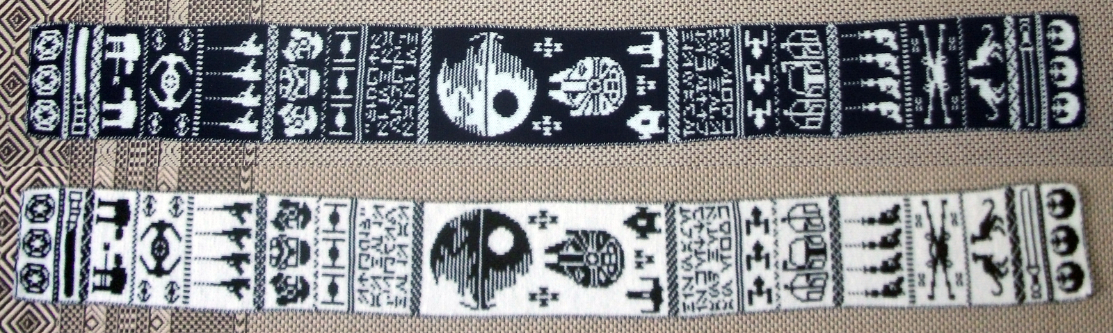 Everyone run and I will run - My, Star Wars, Knitting, Needlework, Handmade, Longpost