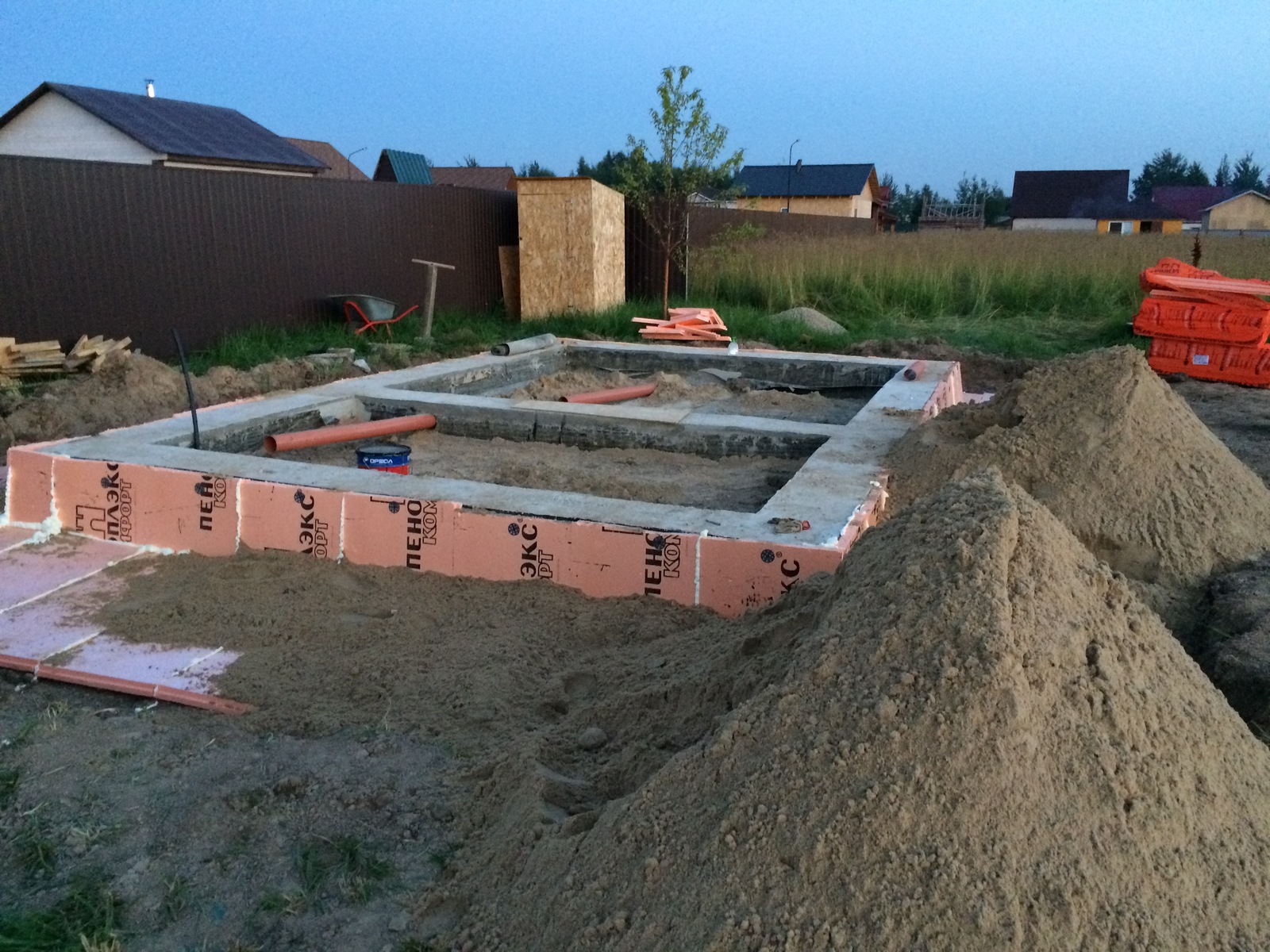 Brick bath 7x5 on their own for 300,000 rubles. - My, Building, Bath, , , Longpost