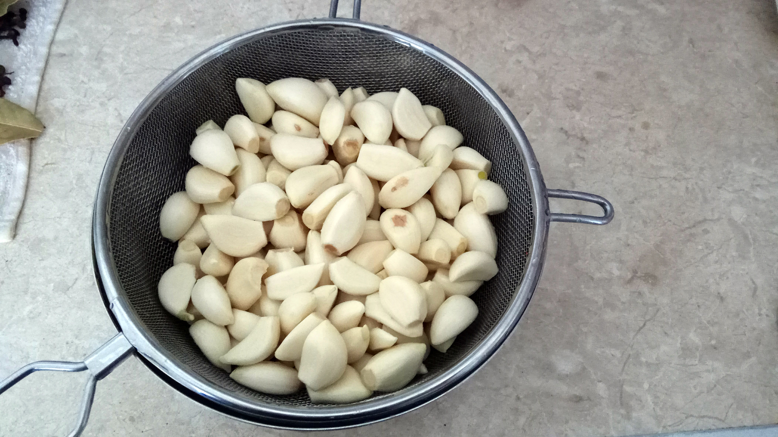 pickled garlic - My, , Garlic, Pickling, Recipe, The photo, Longpost