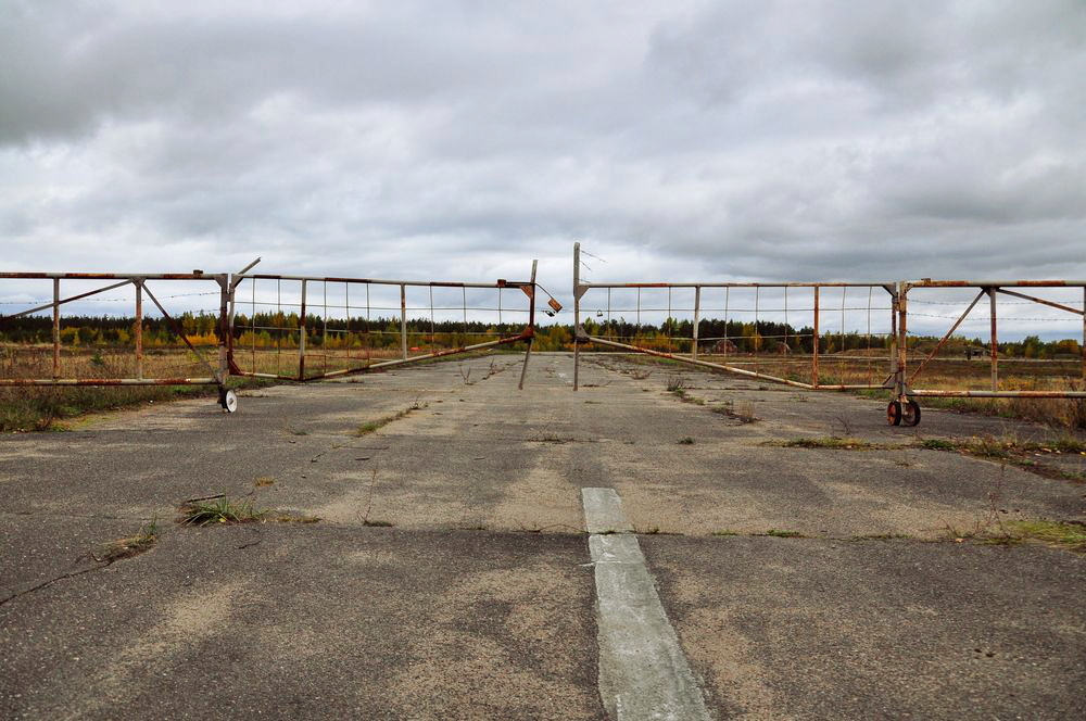 Gromovo airfield in the Leningrad region - My, Aerodrome, Nature, The photo, Abandoned, , Geocaching, , Longpost