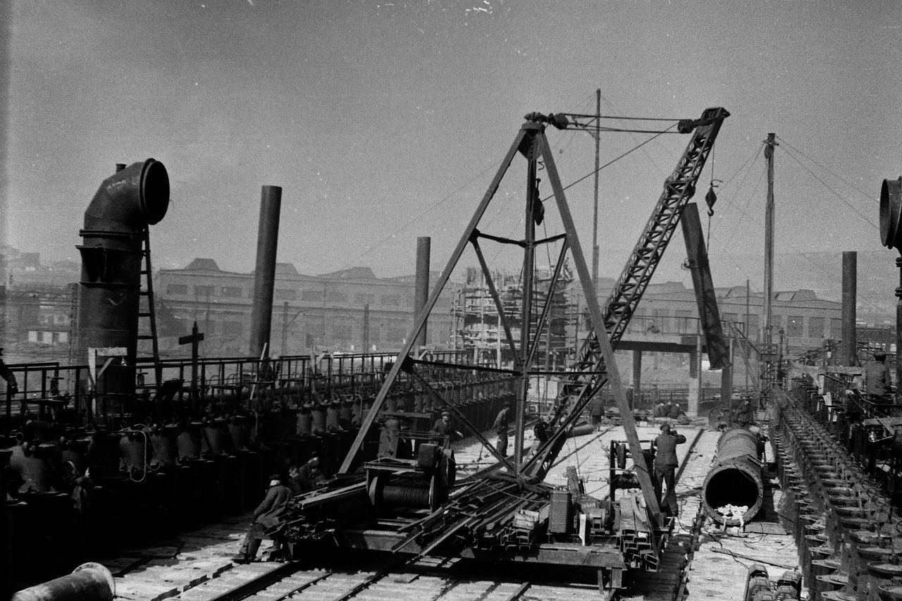 Club History of Magnitogorsk. Construction of MMK 1952. April. - Magnitogorsk, Old photo, Real life story, Mmc, Memories, Builders, Past, Longpost