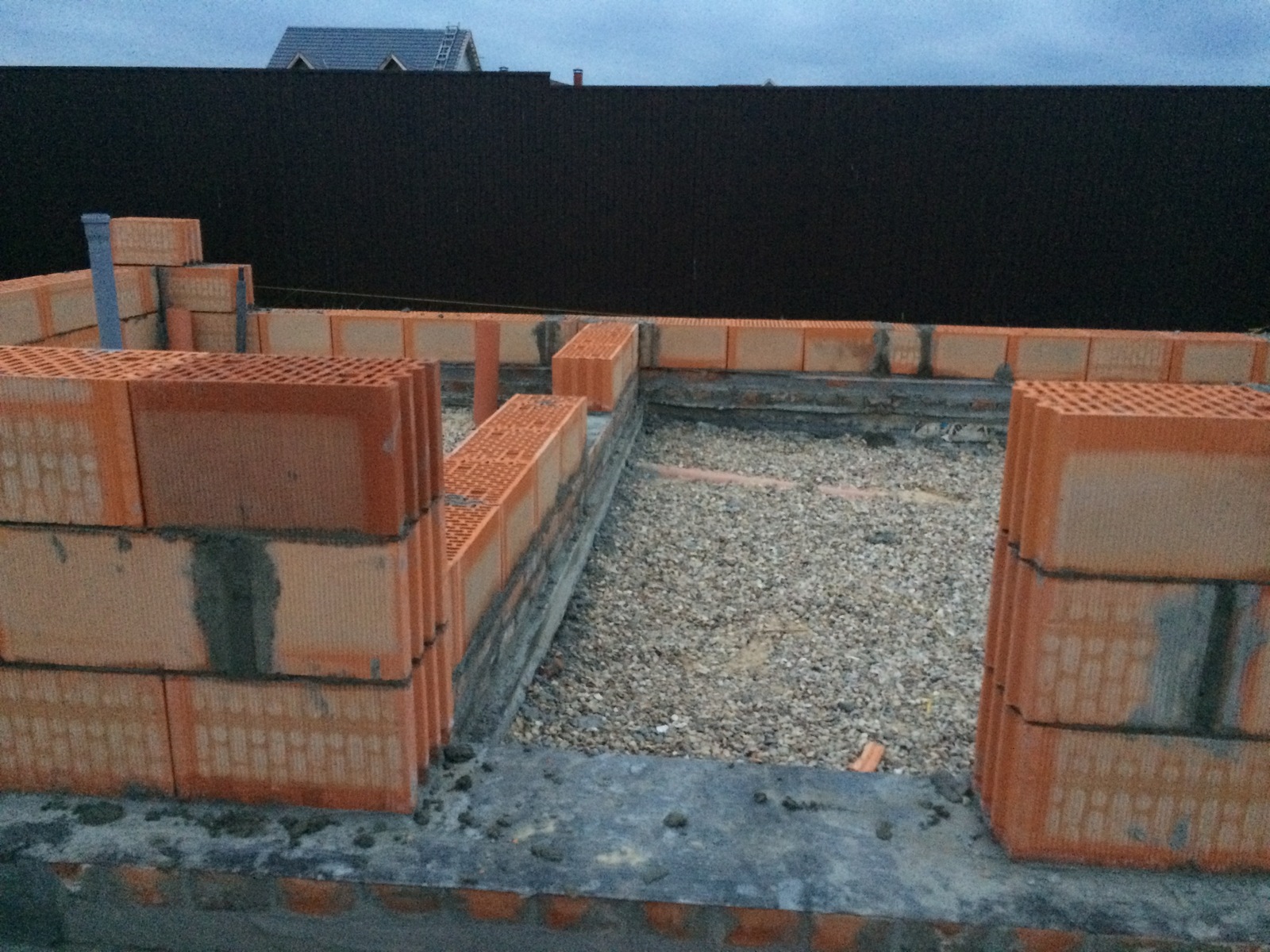 Brick bath 7x5 on their own for 300,000 rubles. - My, Building, , , Bath, , Brickwork, Longpost