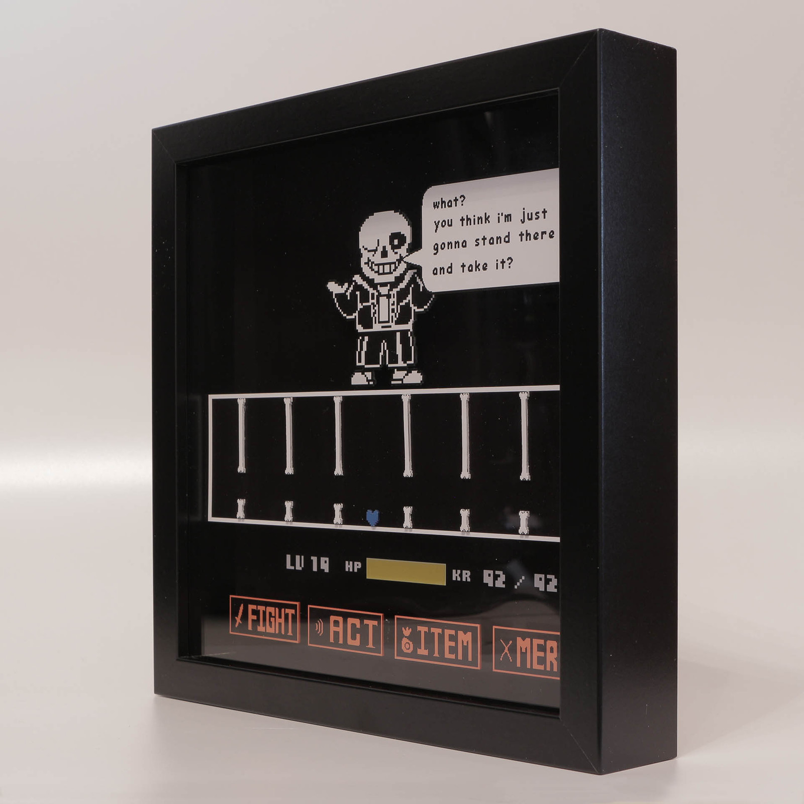 Diorama by Undertale - My, Diorama, My, Games, Undertale, With your own hands, Longpost