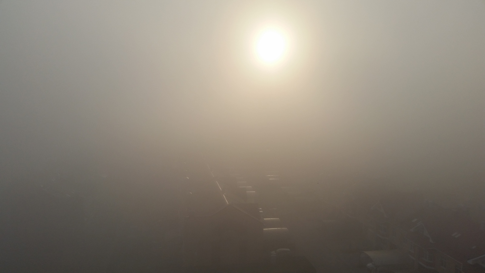 Mist came to Ramenskoye - My, Haze, Fog, Horror, Weather, End of the world, The photo, Longpost