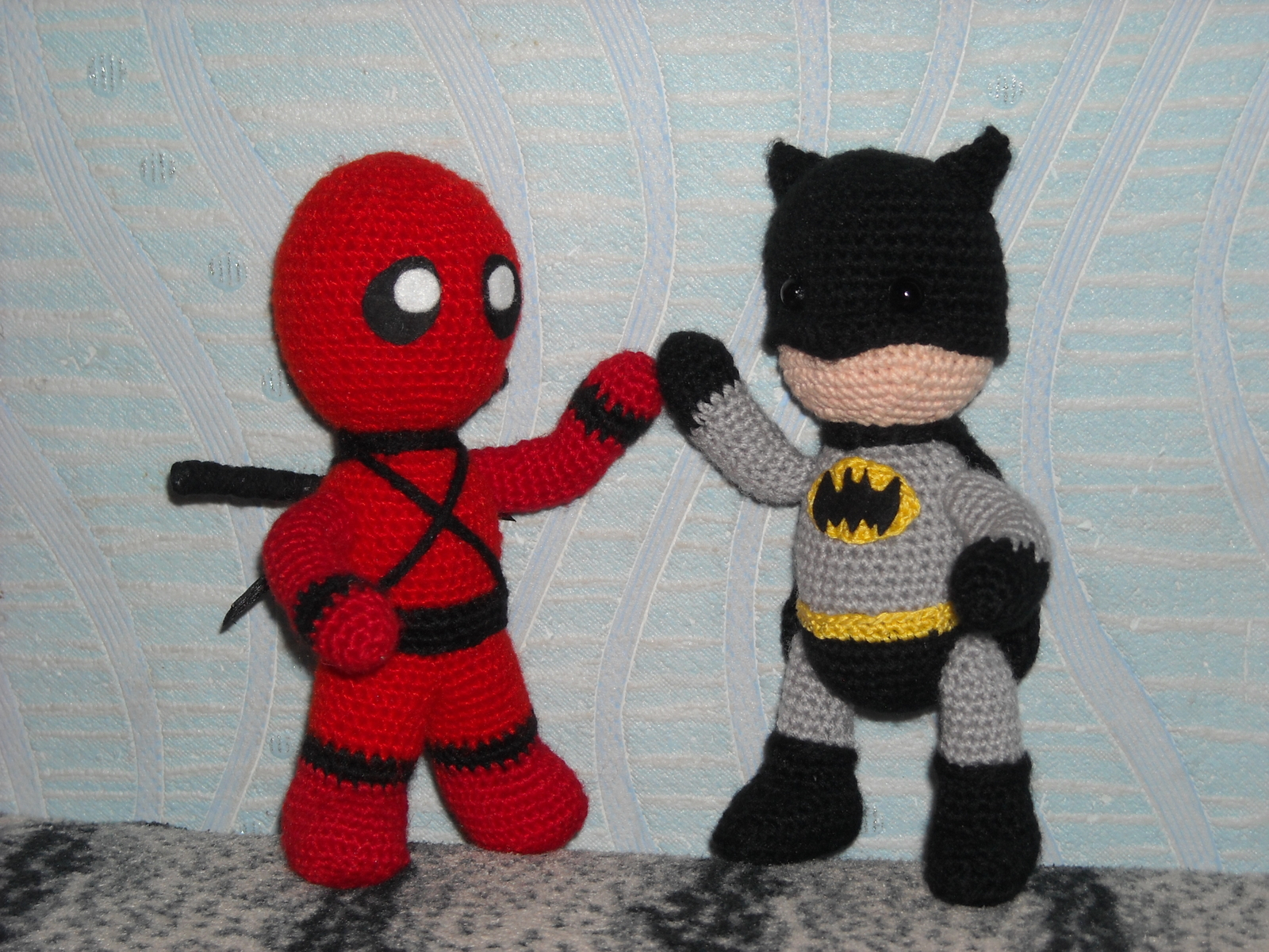 mini heroes - Batman, Deadpool, Hulk, Superheroes, Longpost