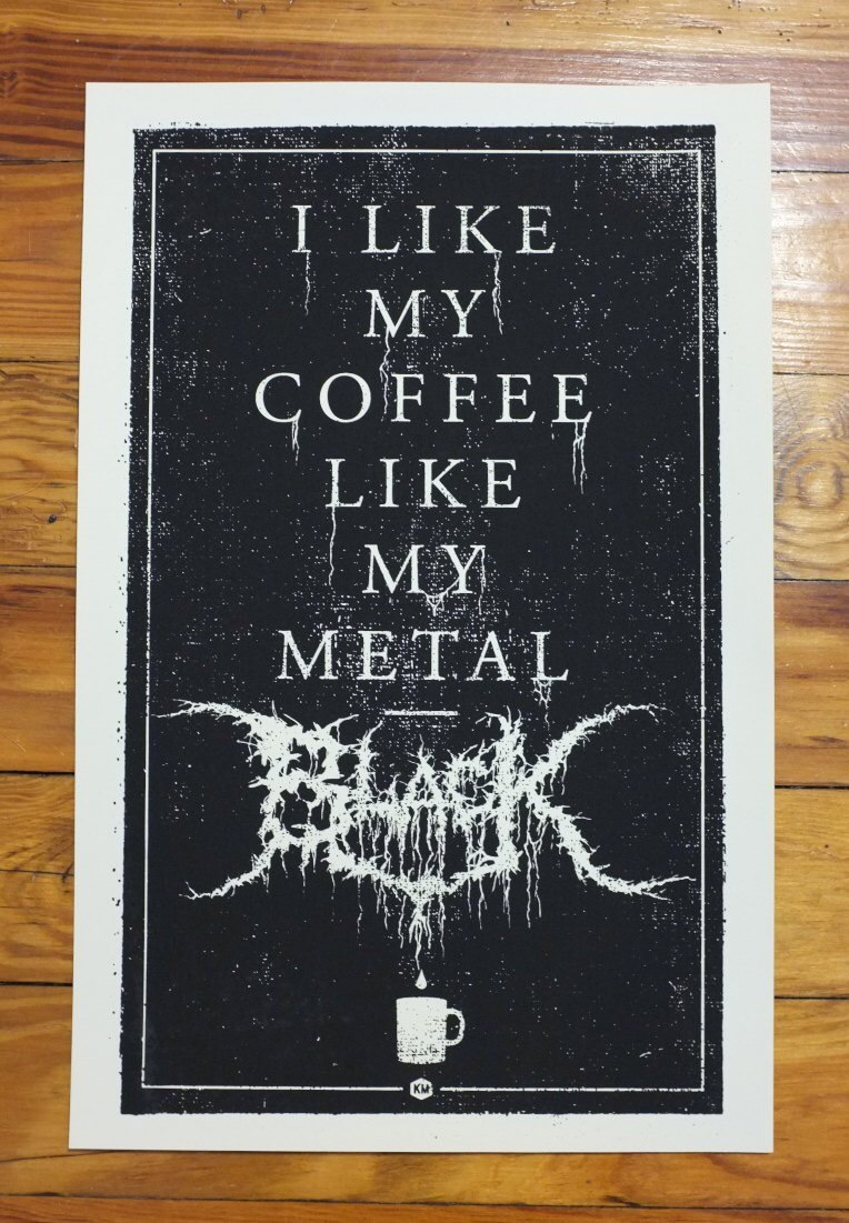 For the best morning - Morning, Coffee, Metal