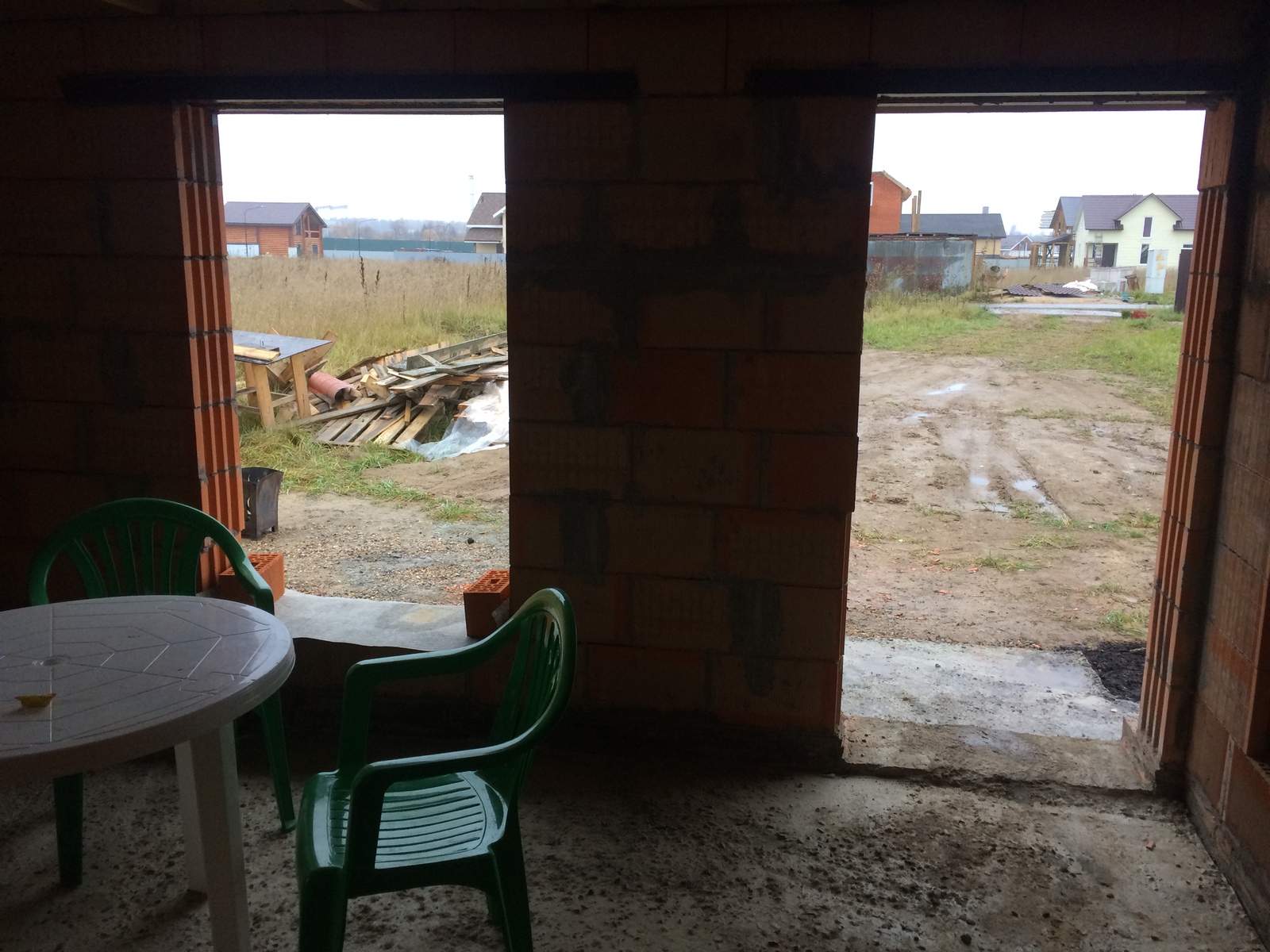 Brick bath 7x5 on their own for 300,000 rubles. - My, Building, , Bath, , Roof, Longpost