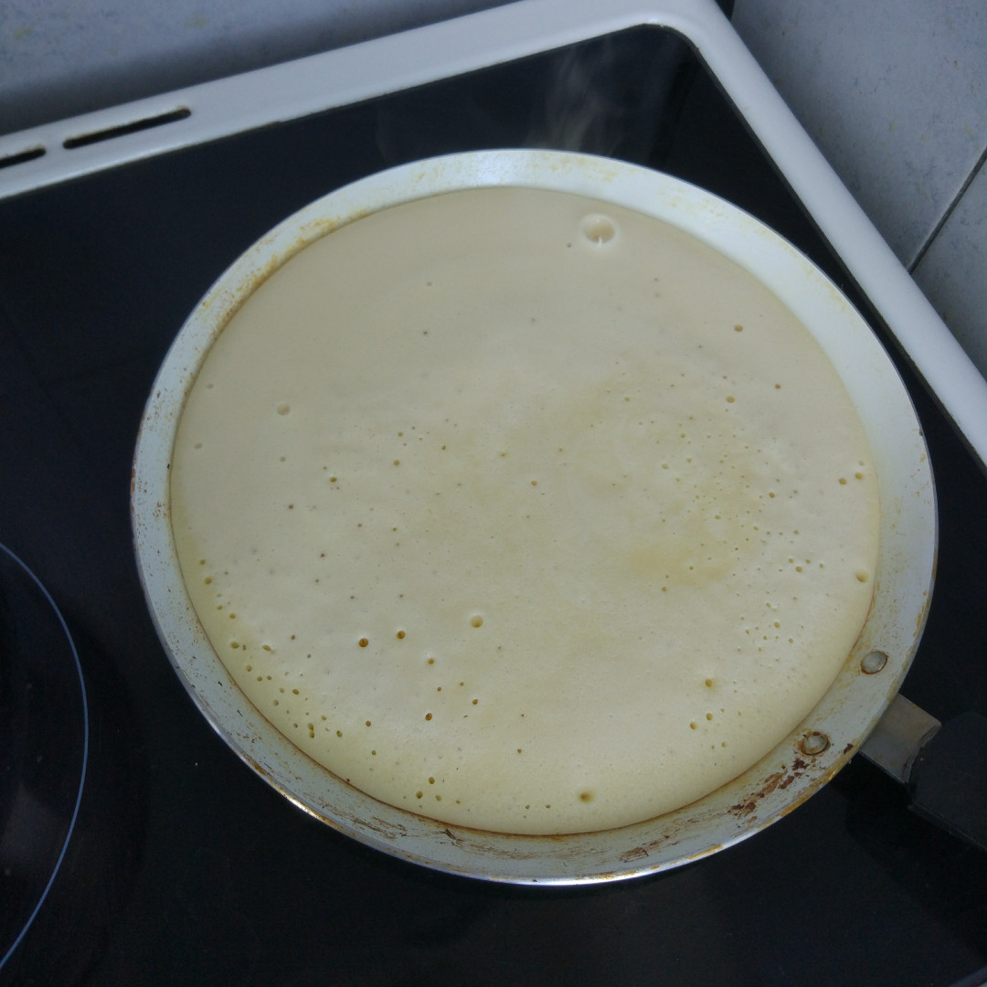 At the end of cooking pancakes, he invariably appears! - Pancakes, Cooking, Food