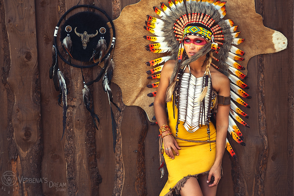 Native Indian by Verbena's Dream Studio - Индианки, Native indian, Индейцы, Лошади, Косплей, Роуч, Лефлер, Длиннопост