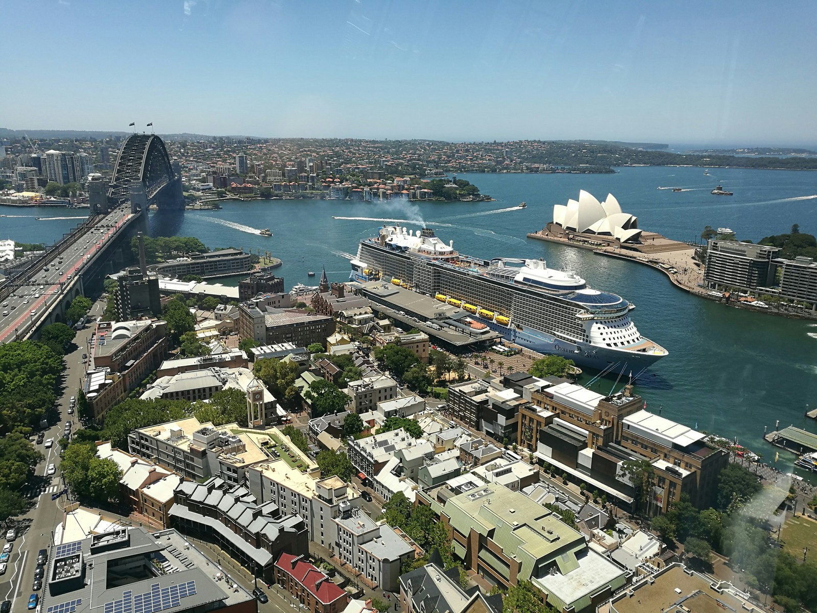 Вид из отеля Shangri-la Sydney - Моё, Sydney, Сидней, Сиднейский оперный театр, Австралия, Отель