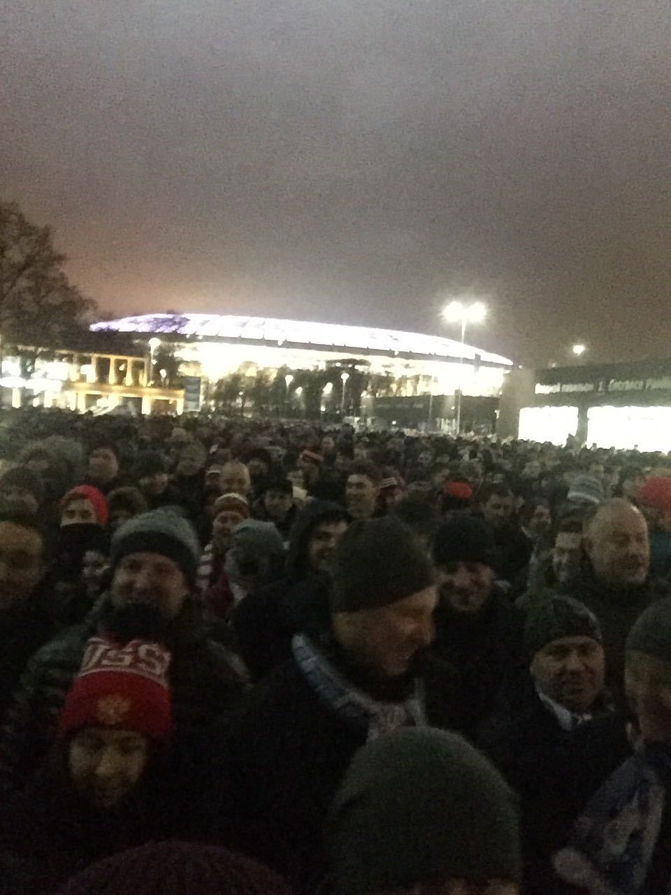 Hike to Luzhniki. Expectation is reality. - My, Football, Luzhniki, , Match, Stadium, Crush, Crowd, Longpost