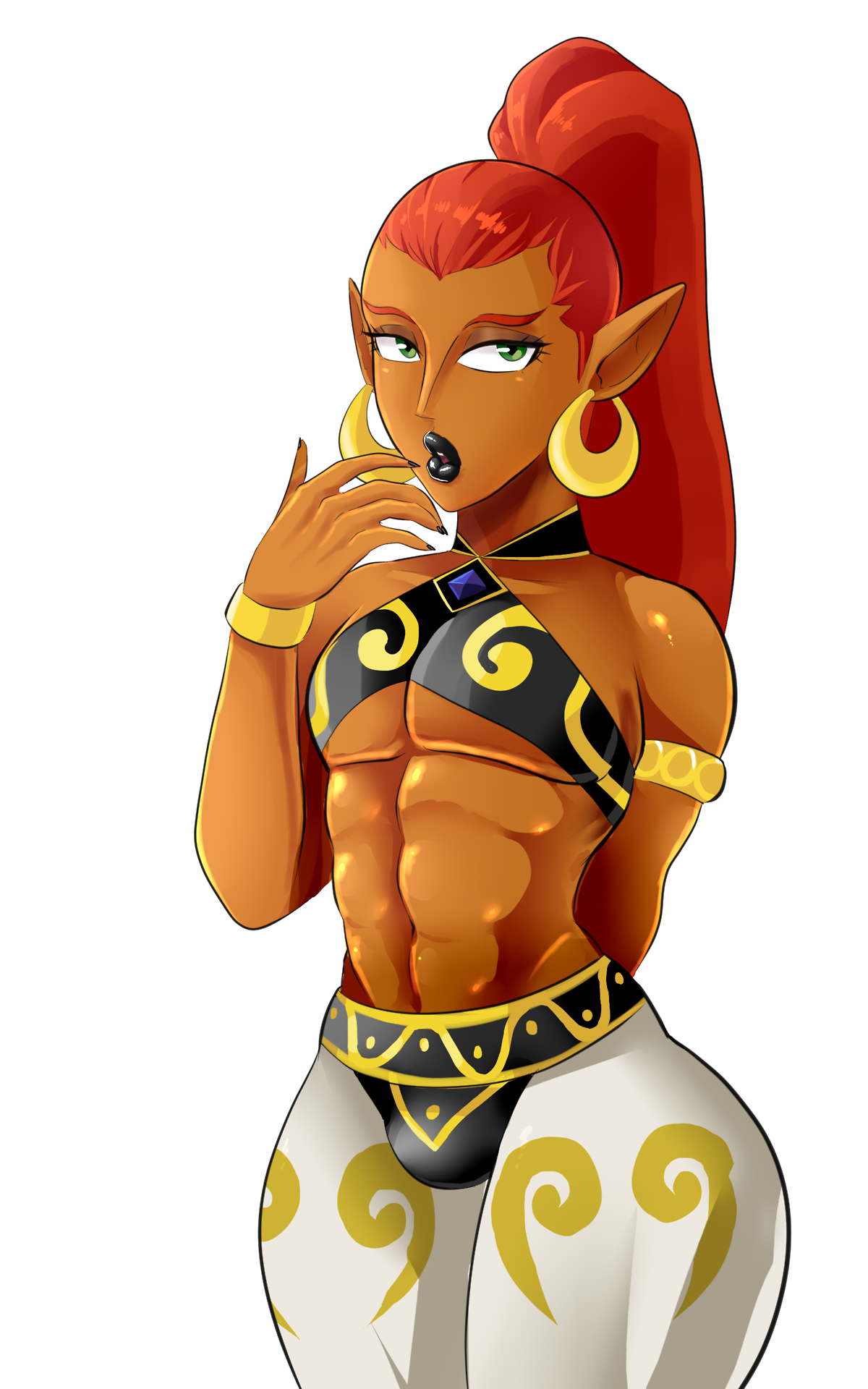 Gerudo boy - , Its a trap!, Art, The legend of zelda, Gerudo, Rule 63, Longpost