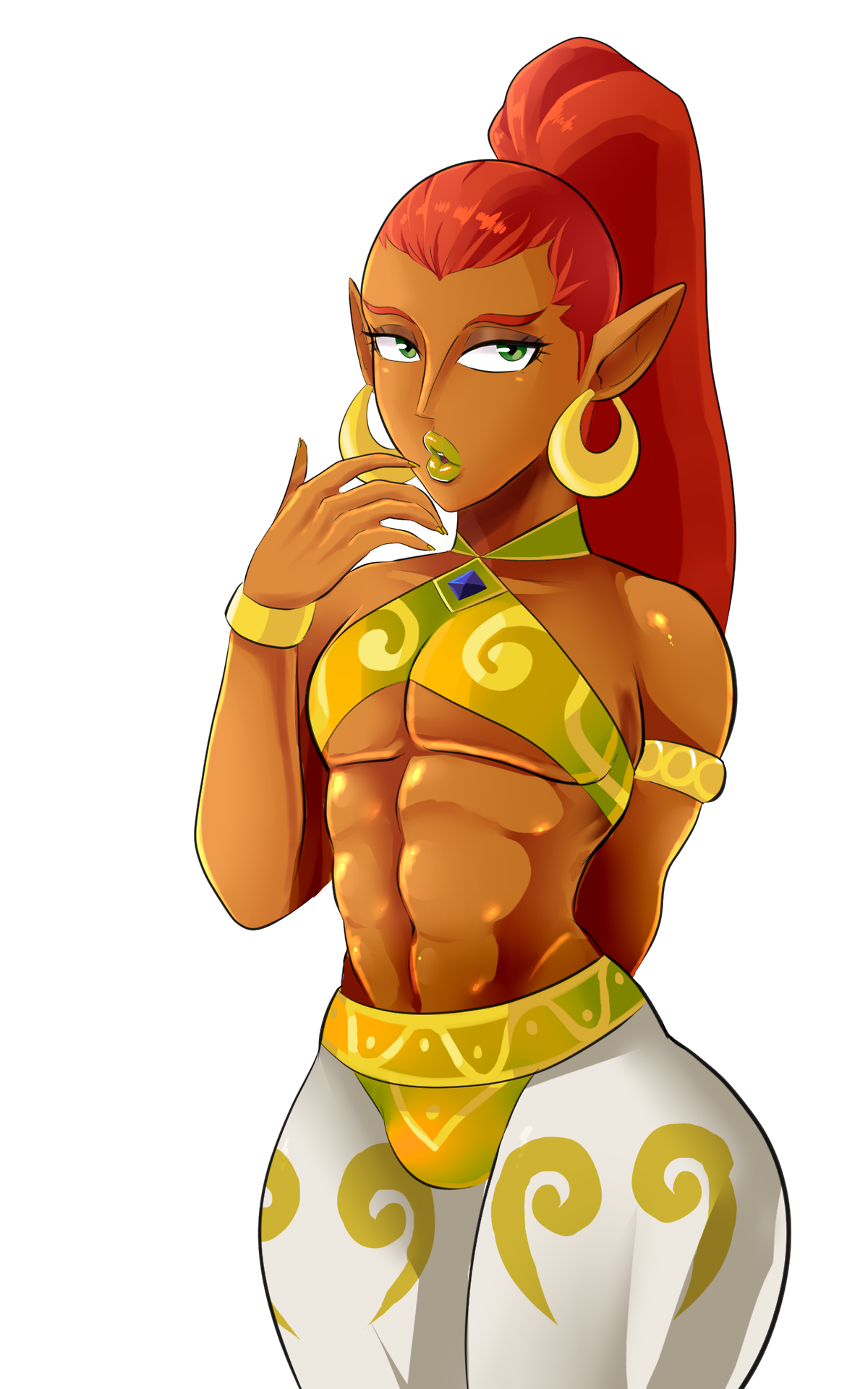 Gerudo boy - , Its a trap!, Art, The legend of zelda, Gerudo, Rule 63, Longpost