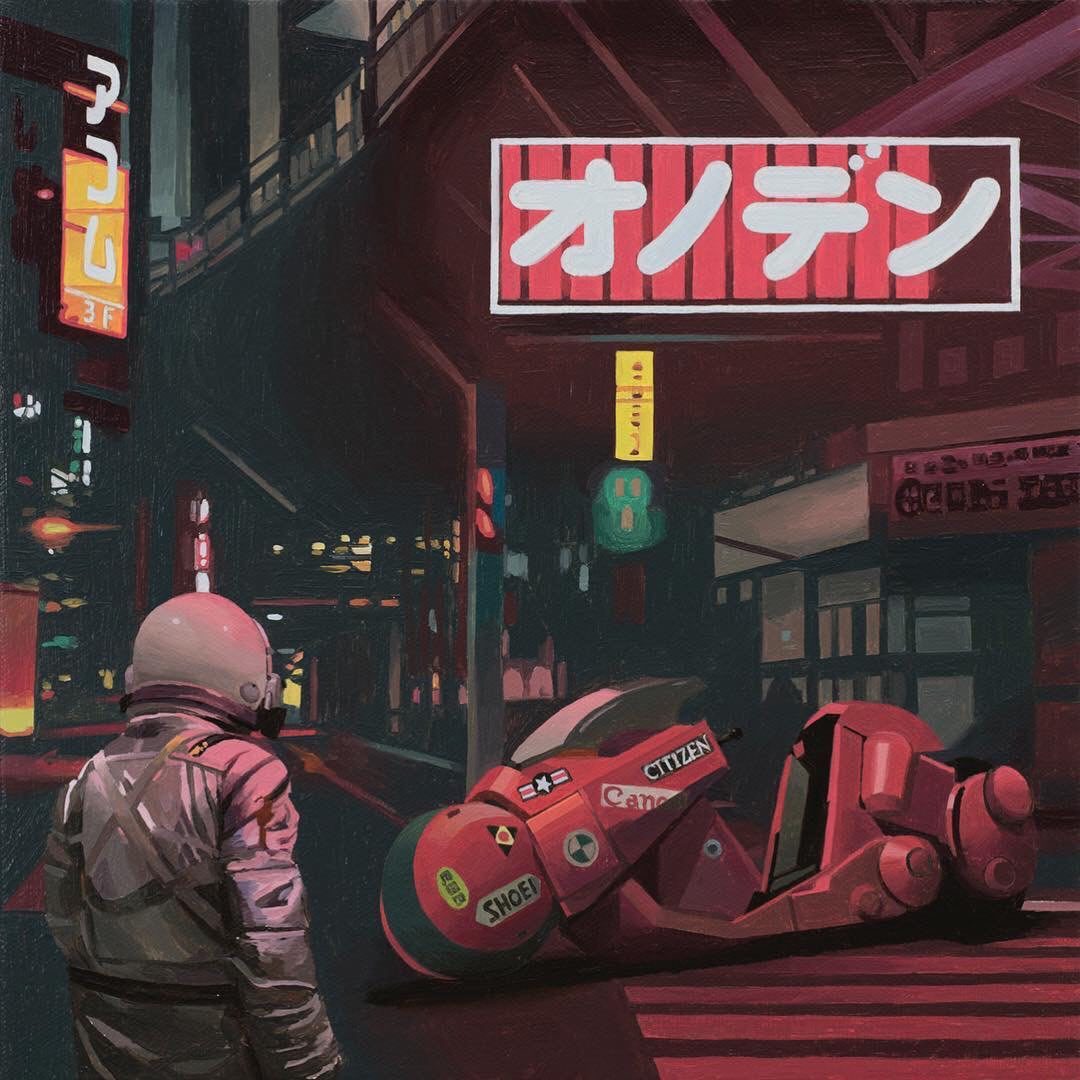 AKIRA - Akira, Anime art, Art