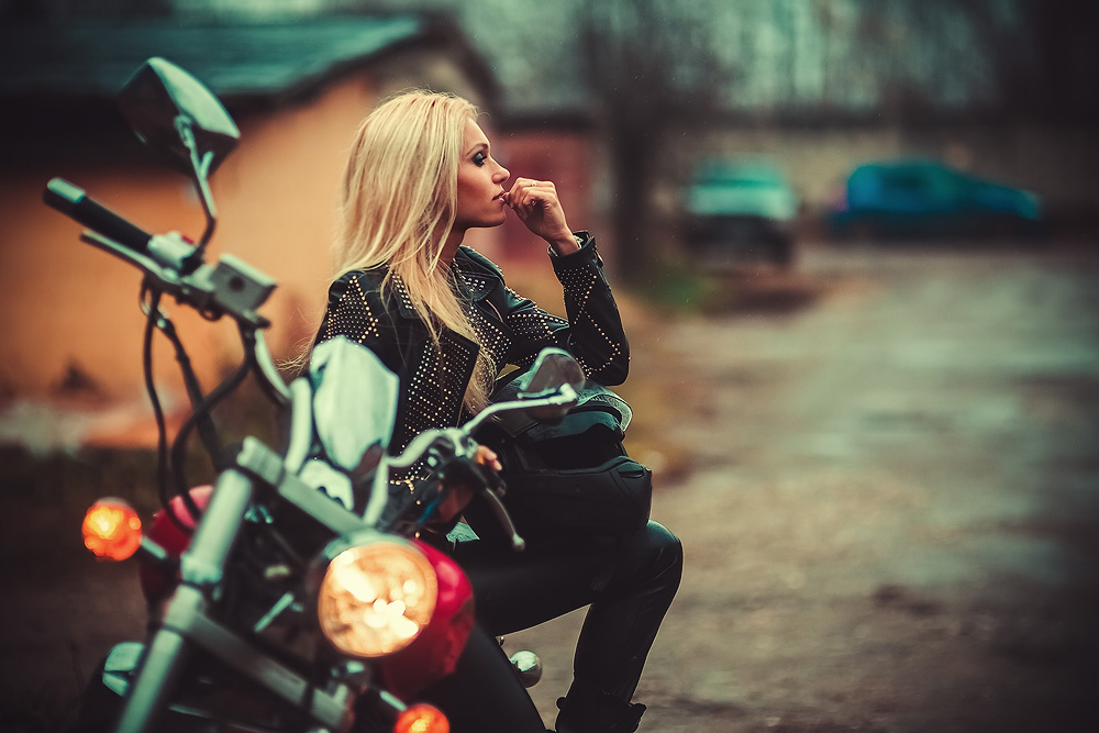 Bolivar) - Moto, Bikers, Bike, Girls, , Longpost, Motorcyclists, Suzuki boulevard