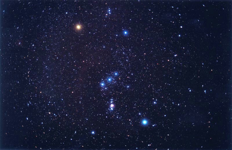 Landmarks of the constellation Orion - Space, sights, Orion, Orion nebula, Nebula, Sky, Longpost