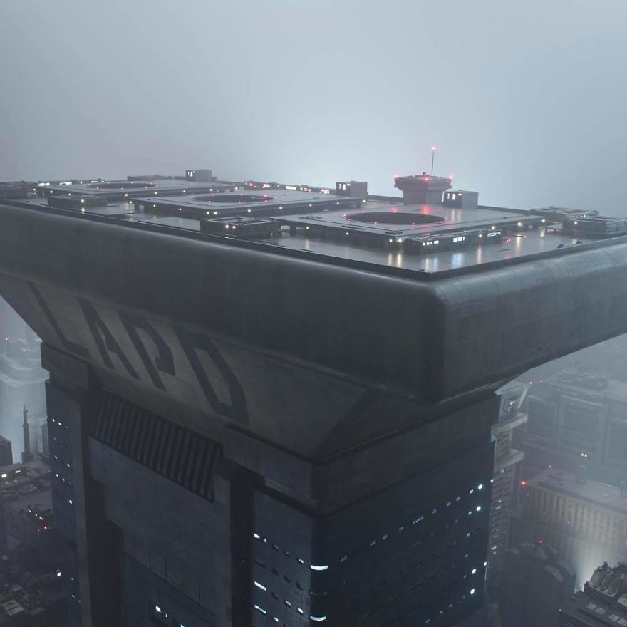 How the scenery for Blade Runner 2049 was built - Special effects, Hollywood, Blade Runner 2049, Longpost, GIF