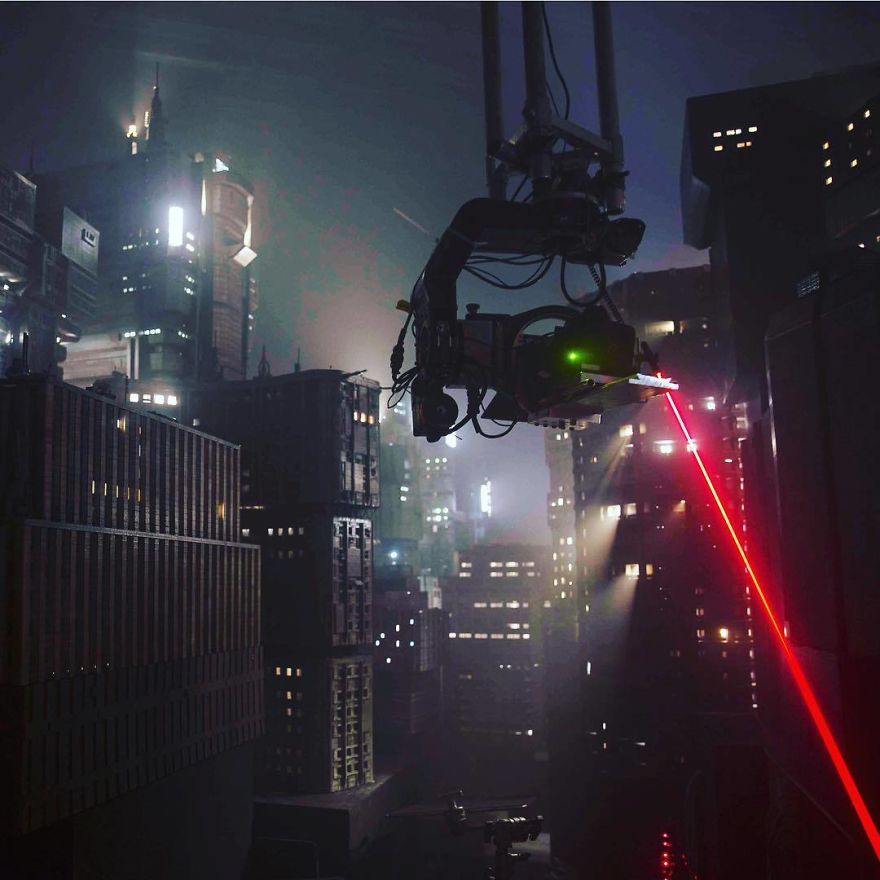 How the scenery for Blade Runner 2049 was built - Special effects, Hollywood, Blade Runner 2049, Longpost, GIF